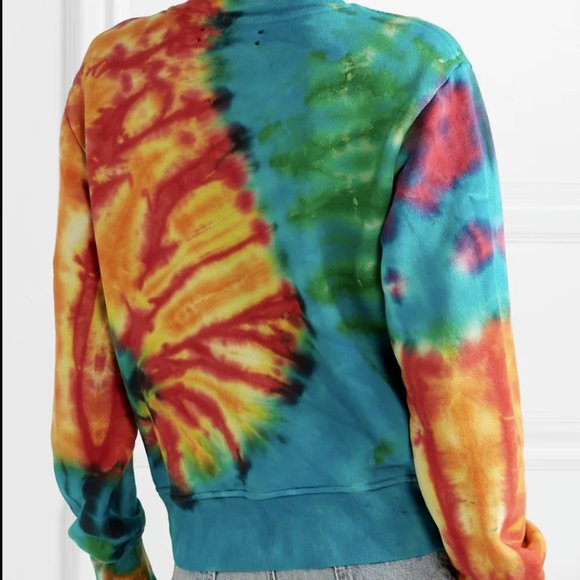 AMIRI PRINTED TIE-DYED SWEATSHIRT NWT - Picture 4 of 6